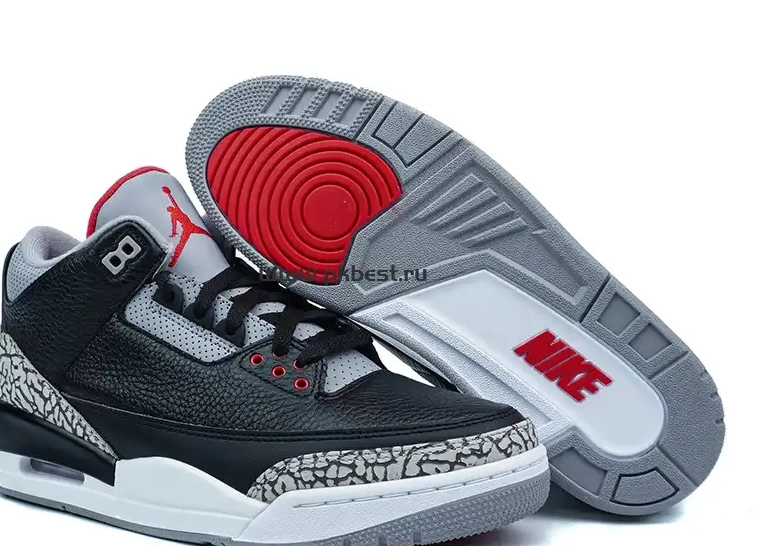 Cement Retro SHIP TO PK Jordan GOD READY Air 3 RETAIL MATERIALS Black 0517